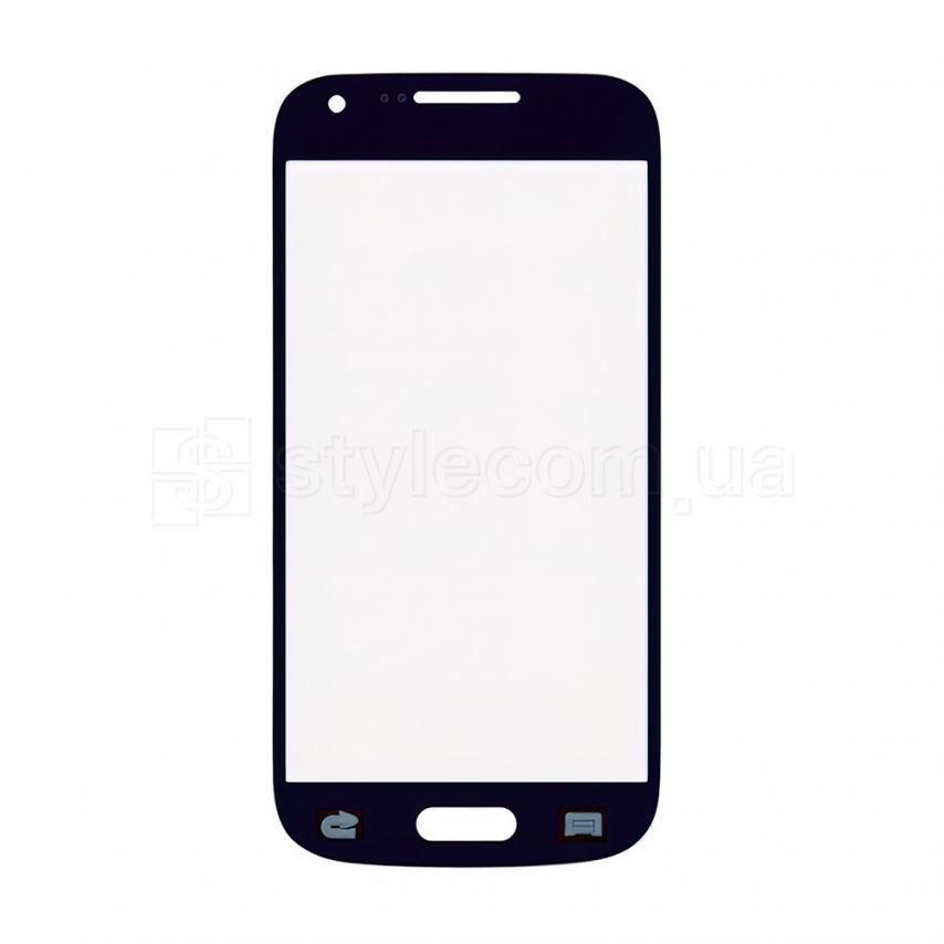 Скло дисплея для переклеювання Samsung Galaxy S4 Mini I9190 blue Original Quality