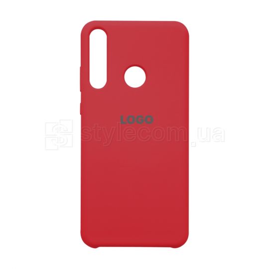 Чехол Original Silicone для Huawei Y6P red (14)