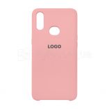 Чехол Original Silicone для Samsung Galaxy A10s/A107 (2019) light pink (12) - купить за 168.00 грн в Киеве, Украине