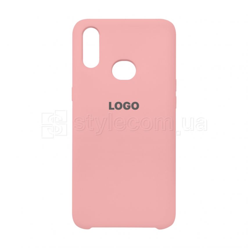 Чехол Original Silicone для Samsung Galaxy A10s/A107 (2019) light pink (12)