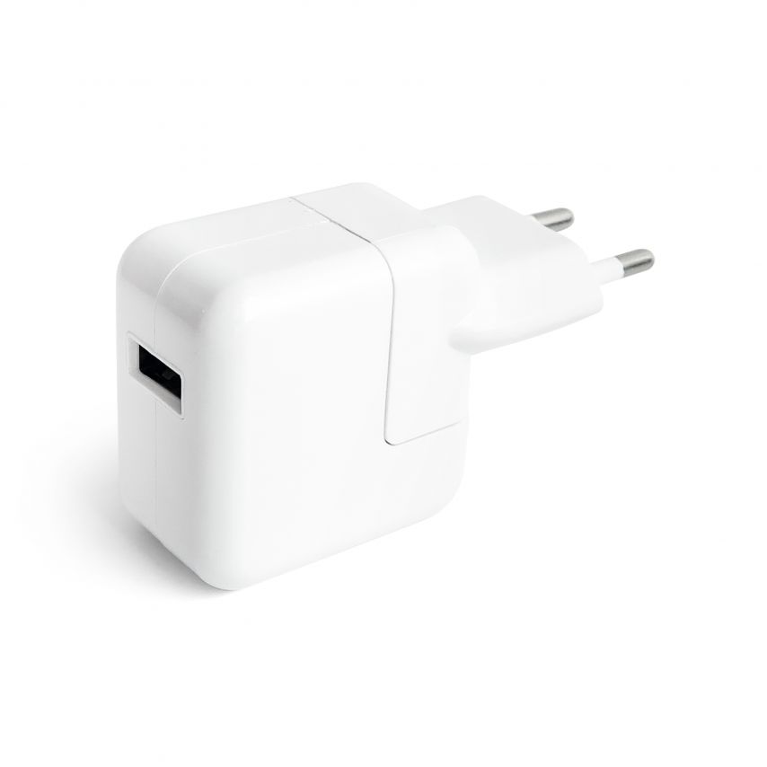 Сетевое зарядное устройство (адаптер) для Apple iPad 1USB / 2.1A / 10W white High Quality