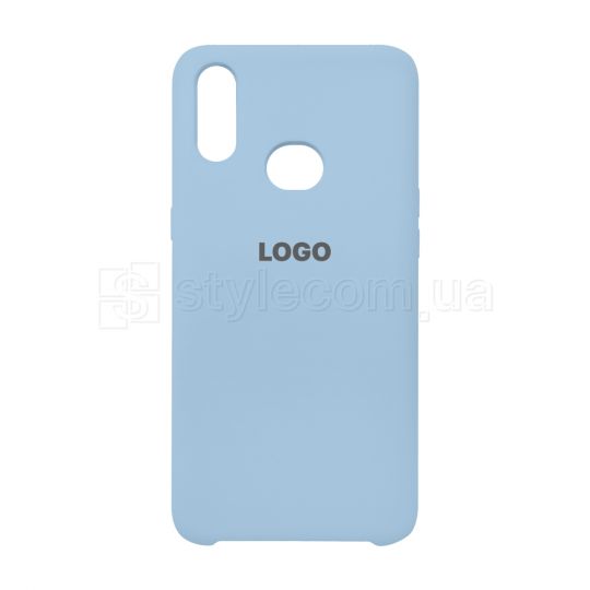 Чохол Original Silicone для Samsung Galaxy A10s/A107 (2019) light blue (05)