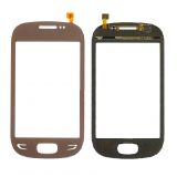 Тачскрин (сенсор) для Samsung S5292 brown Original Quality