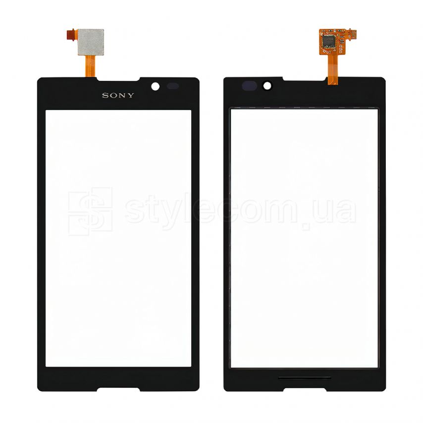 Тачскрин (сенсор) для Sony Xperia C C2305 S39h black Original Quality