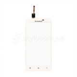 Тачскрин (сенсор) для Lenovo A806 white High Quality