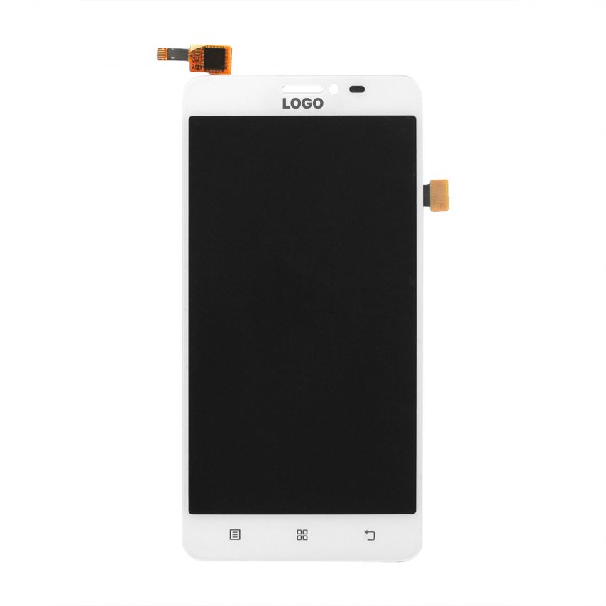 Дисплей (LCD) для Lenovo S850 rev.6.3 з тачскріном white Original Quality