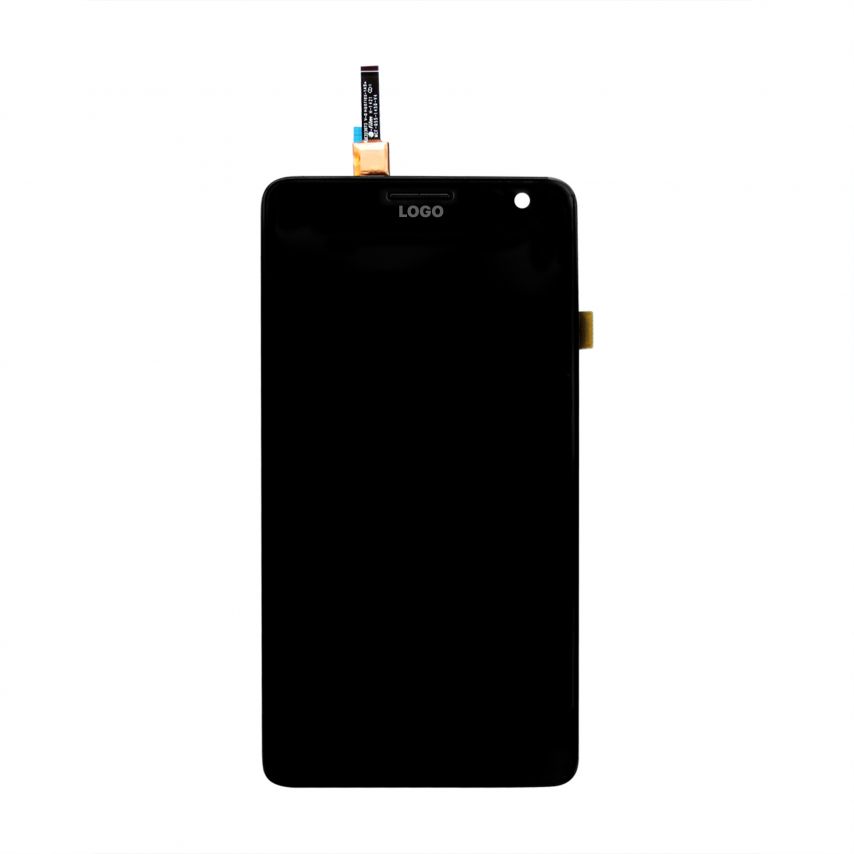 Дисплей (LCD) для Lenovo S856 с тачскрином и рамкой black Original Quality