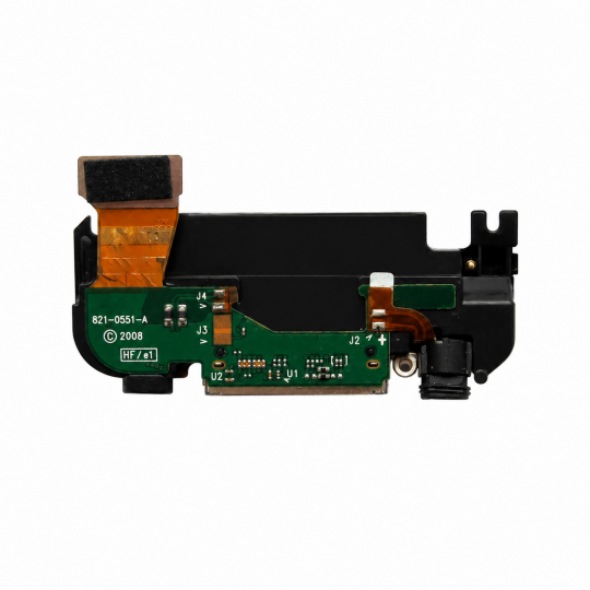 Шлейф для Apple iPhone 3G з роз'ємом живлення, динаміком (buzzer) та антеною black Original Quality - купити за 157.85 грн у Києві, Україні