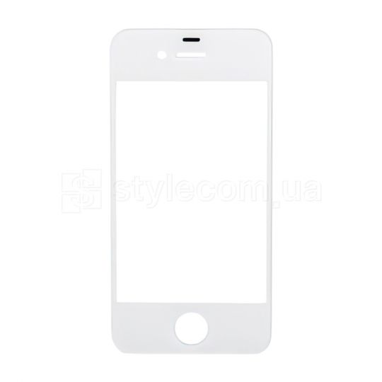 Стекло для переклейки для Apple iPhone 4 white Original Quality