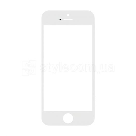 Скло для переклеювання для Apple iPhone 5 white Original Quality