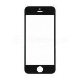 Стекло для переклейки для Apple iPhone 5 black Original Quality - купить за 45.36 грн в Киеве, Украине