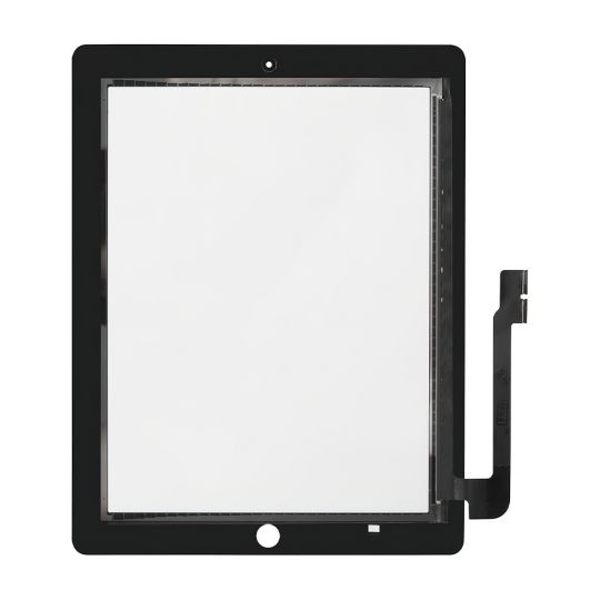 Тачскрін (сенсор) для Apple iPad 3 (A1416, A1430, A1403), iPad 4 (A1458, A1459, A1460) black Original Quality - купити за 354.40 грн у Києві, Україні