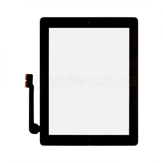Тачскрін (сенсор) для Apple iPad 3 (A1416, A1430, A1403), iPad 4 (A1458, A1459, A1460) black Original Quality