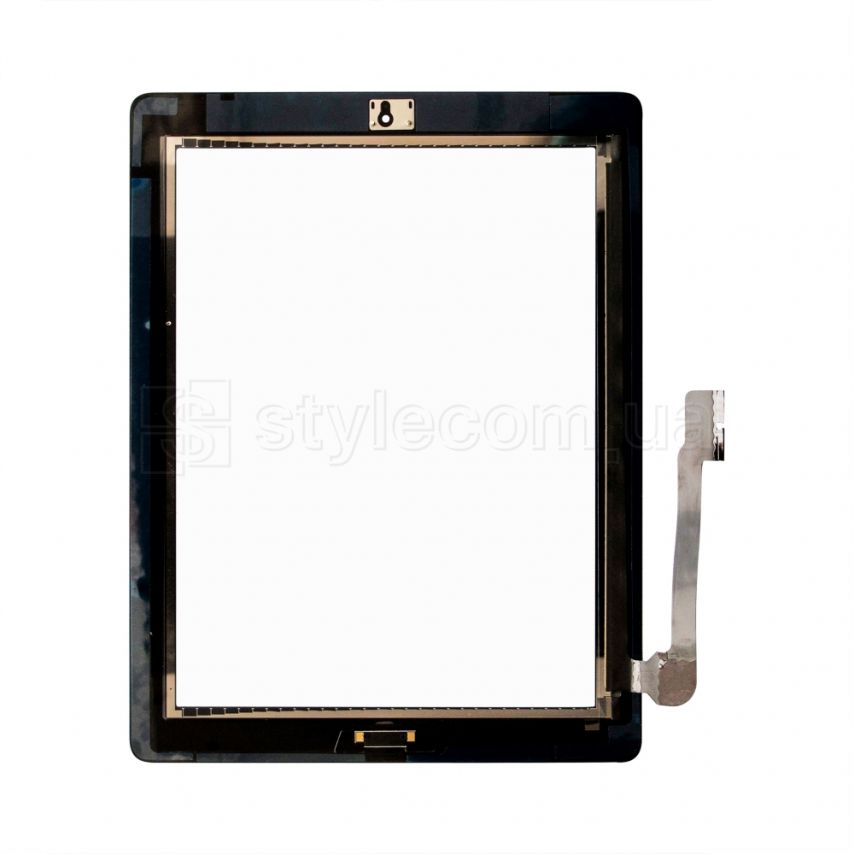 Тачскрін (сенсор) для Apple iPad 3 (A1416, A1430, A1403), iPad 4 (A1458, A1459, A1460) black Original Quality