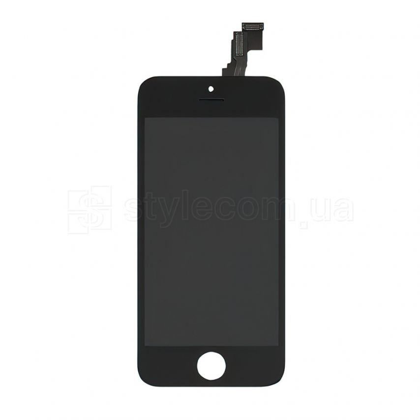 Дисплей (LCD) для Apple iPhone 5с с тачскрином black High Quality