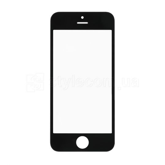 Скло для переклеювання для Apple iPhone 5c black Original Quality