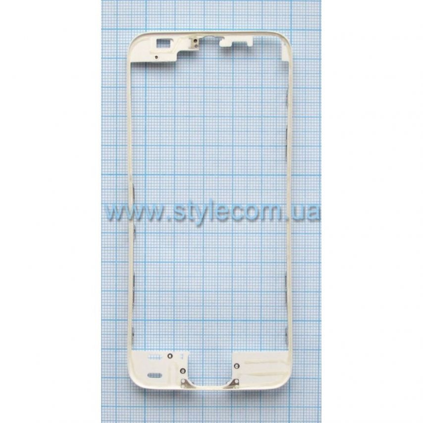 Рамка дисплею для Apple iPhone 5s зі скотчем white High Quality