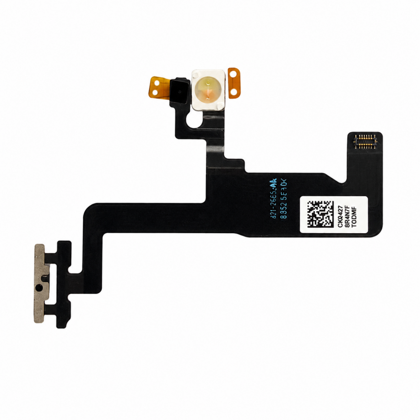 Шлейф для Apple iPhone 6 з кнопкою включення та мікрофоном Original Quality