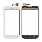 Тачскрин (сенсор) для LG Optimus L5-II Dual E455 white Original Quality