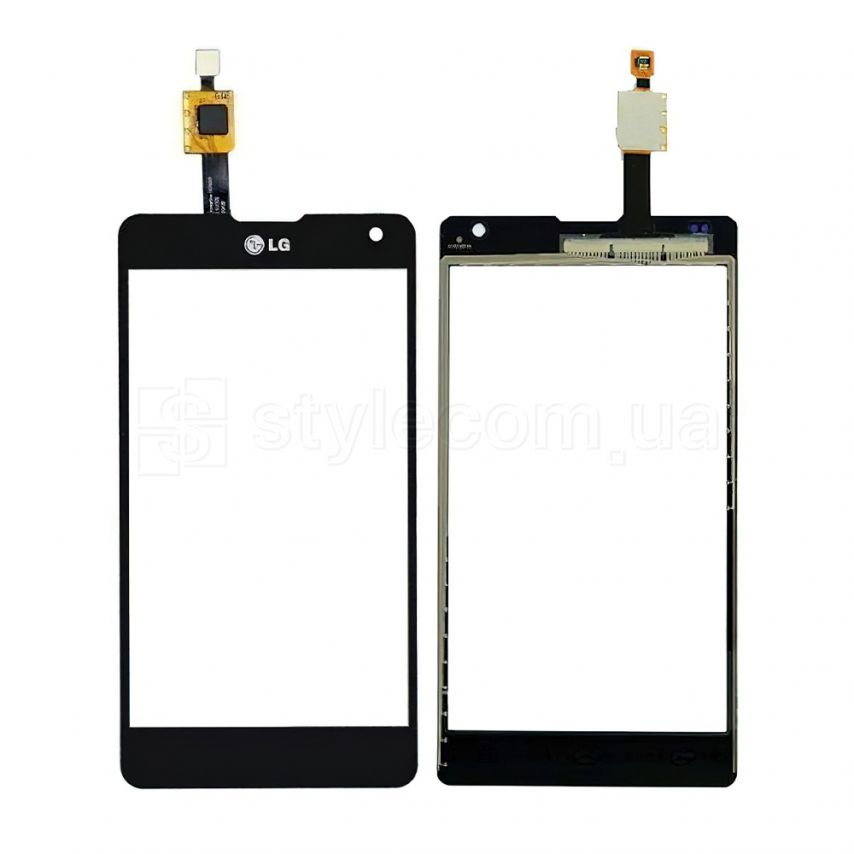 Тачскрін (сенсор) для LG Optimus G E975 black High Quality