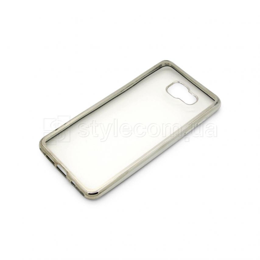 Чехол силиконовый (рамка) для Samsung Galaxy A5/A510 (2016) silver