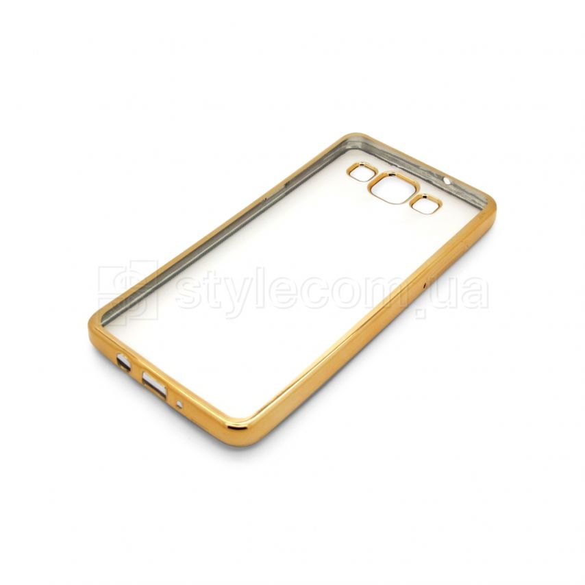 Чехол силиконовый (рамка) для Samsung Galaxy A5/A500 (2015) gold