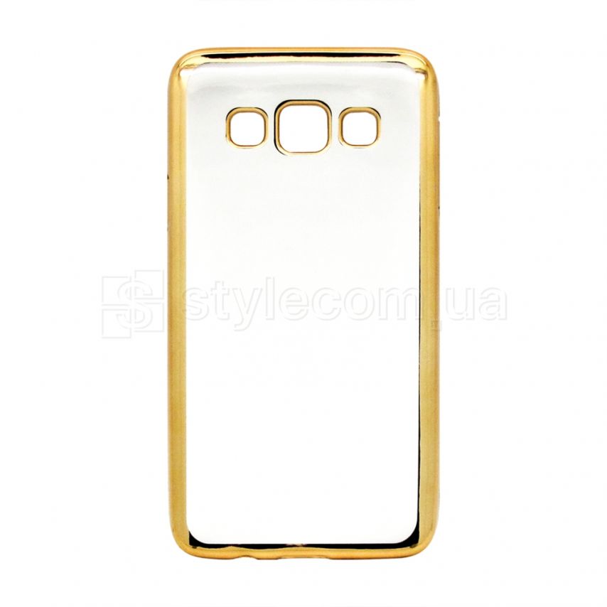 Чохол силіконовий (рамка) для Samsung Galaxy A3/A300 (2015) gold