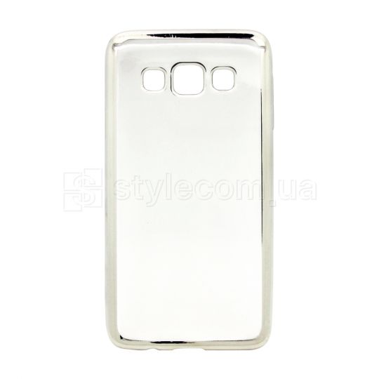 Чехол силиконовый (рамка) для Samsung Galaxy A3/A300 (2015) silver