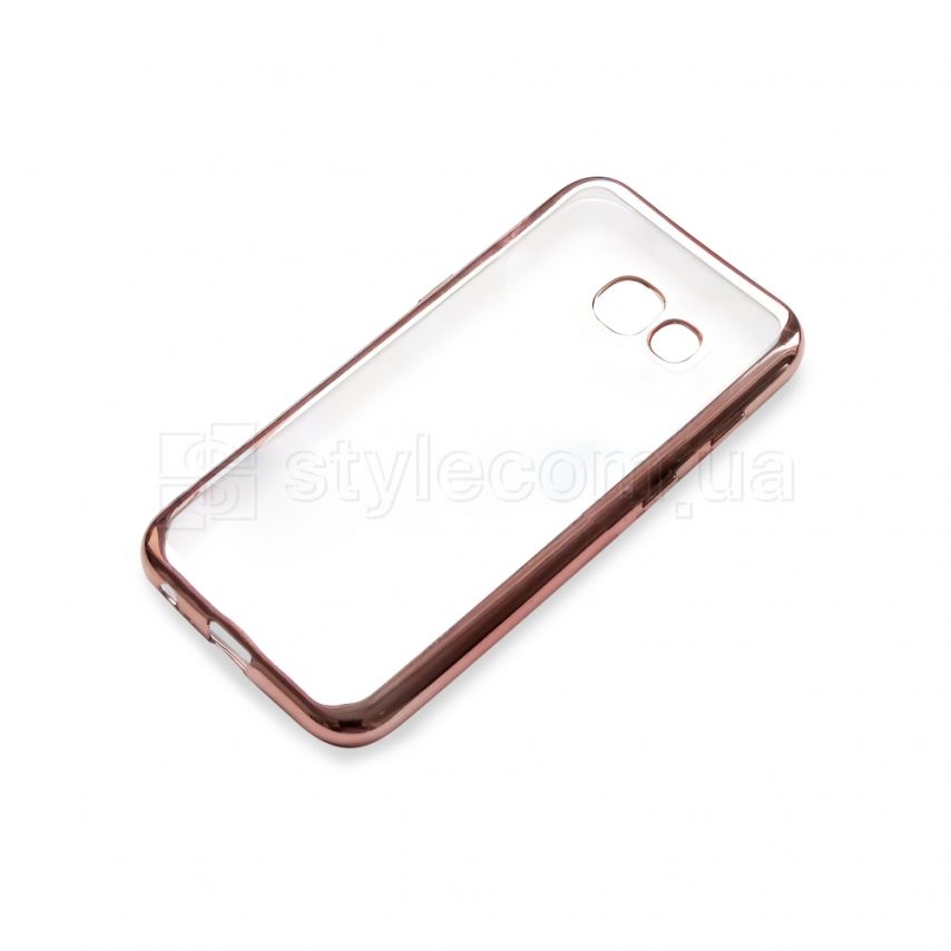 Чехол силиконовый (рамка) для Samsung Galaxy A3/A320 (2017) pink