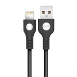 Кабель USB XO NB107 Lightning Quick Charge 2.1A black - купить за 48.75 грн в Киеве, Украине