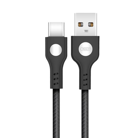 Кабель USB XO NB107 Type-C Quick Charge 2.1A black