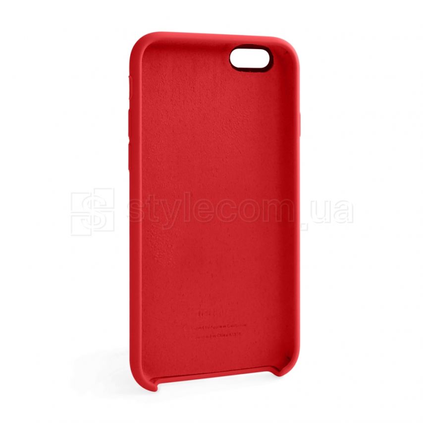 Чохол Original Silicone для Apple iPhone 6, 6s red (14)