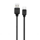 Кабель USB XO NB36 Micro Quick Charge 2.1A black - купить за 101.25 грн в Киеве, Украине