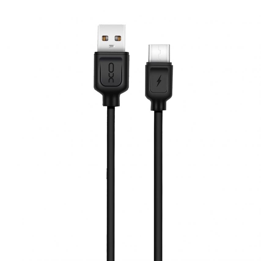 Кабель USB XO NB36 Micro Quick Charge 2.1A black