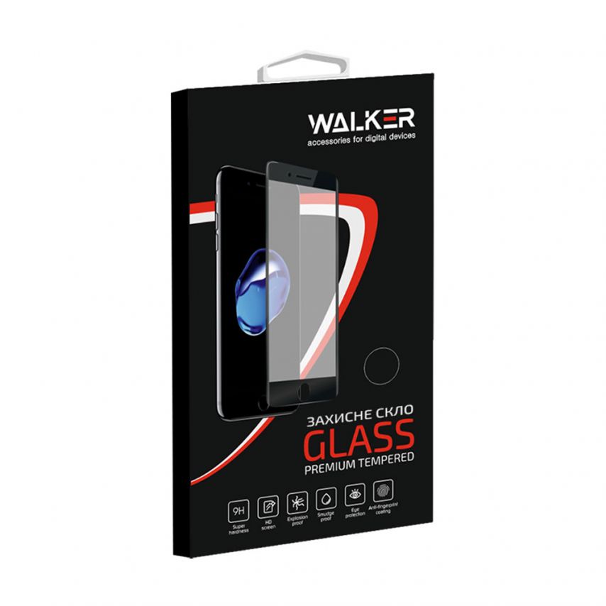 Защитное стекло WALKER 3D для Apple iPhone 7, 8, SE 2020, SE 2022 gold