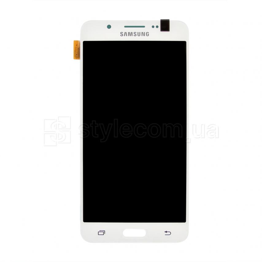 Дисплей (LCD) для Samsung Galaxy J5/J510 (2016) з тачскріном white Service Original (PN:GH97-18792C)