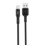 Кабель USB XO NB112 Lightning Quick Charge 3A black - купить за 65.84 грн в Киеве, Украине