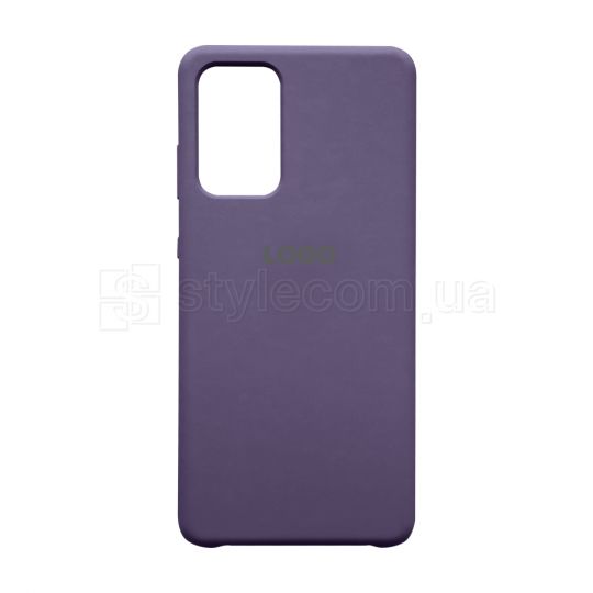 Чехол Original Silicone для Samsung Galaxy A72/A725 (2021) violet (36)