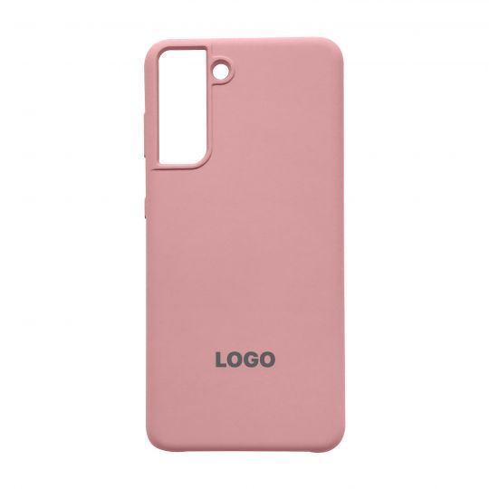 Чохол Original Silicone для Samsung Galaxy S21/G991(2021) light pink (12)