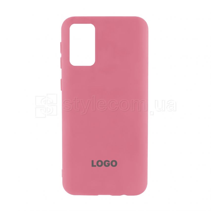 Чехол Original Silicone для Xiaomi Redmi Note 10 4G light pink (12)