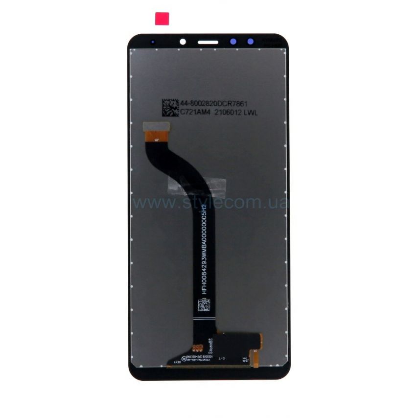 Дисплей (LCD) для Xiaomi Redmi 5 + тачскрин black Original (переклееное стекло)