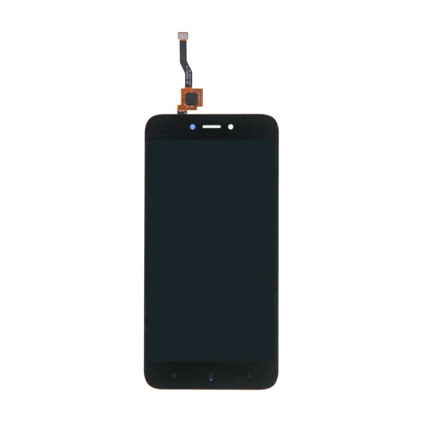Дисплей (LCD) для Xiaomi Redmi 5A, Redmi Go + тачскрин black Original (переклееное стекло)