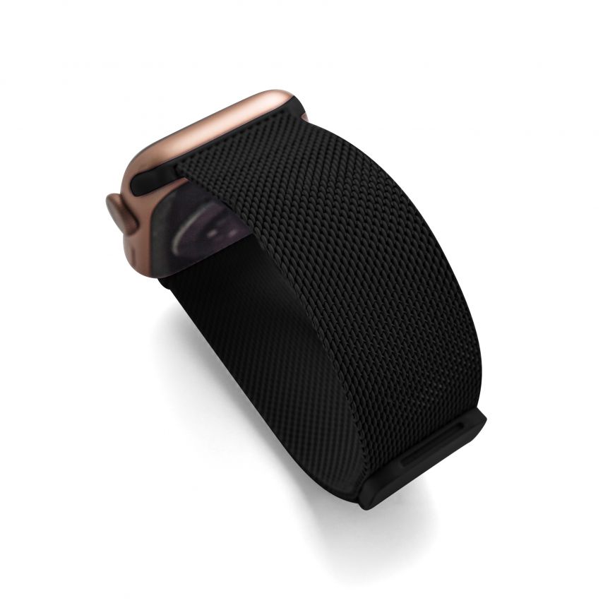 Ремешок для Apple Watch миланская петля 38/40мм black / черный (2)