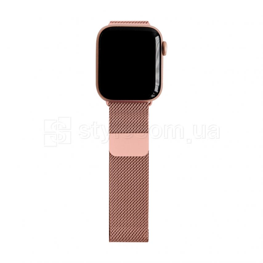 Ремешок для Apple Watch миланская петля 38/40мм dark pink / темно-розовый (3_8)