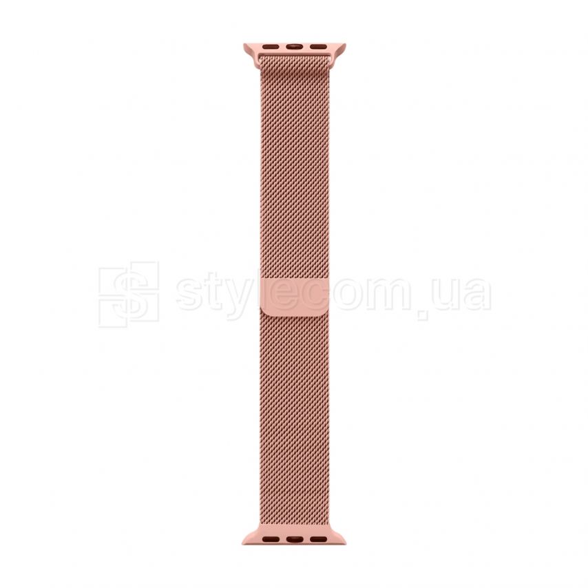 Ремінець для Apple Watch міланська петля 38/40мм dark pink / темно-рожевий (3_8)