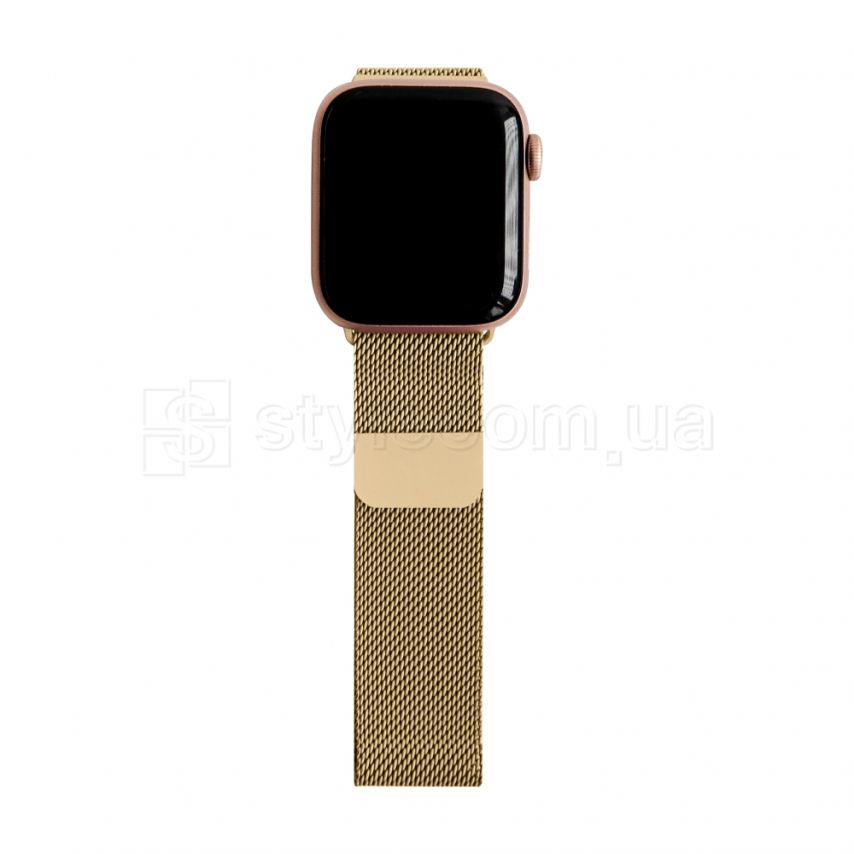 Ремінець для Apple Watch міланська петля 38/40мм pink gold / рожеве золото (4_14)