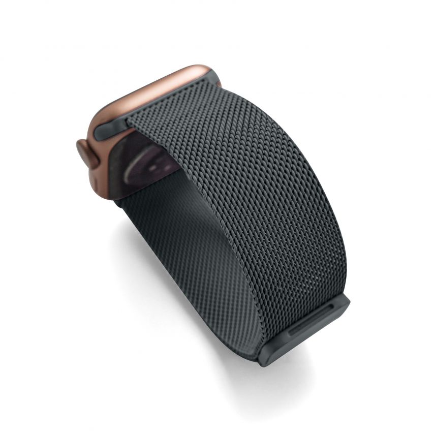 Ремешок для Apple Watch миланская петля 38/40мм space grey / космический серый (8_33)