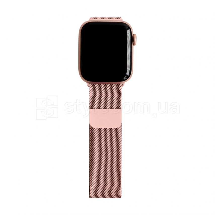 Ремешок для Apple Watch миланская петля 38/40мм light pink / нежно-розовый (15_9)