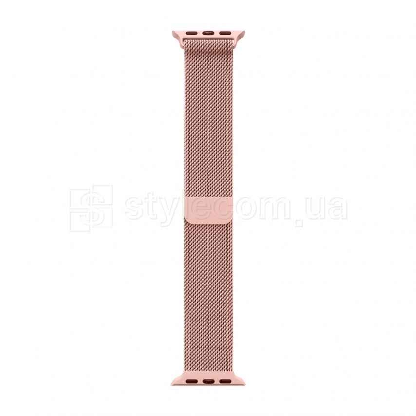 Ремешок для Apple Watch миланская петля 38/40мм light pink / нежно-розовый (15_9)