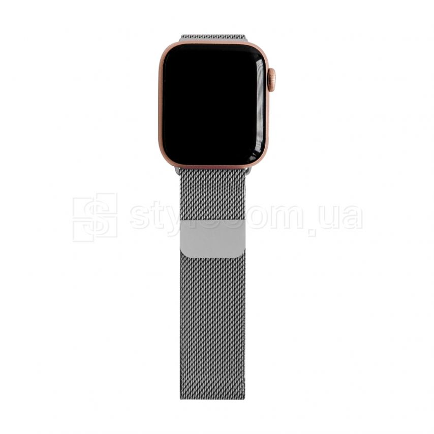 Ремешок для Apple Watch миланская петля 38/40мм silver / серебро (1)